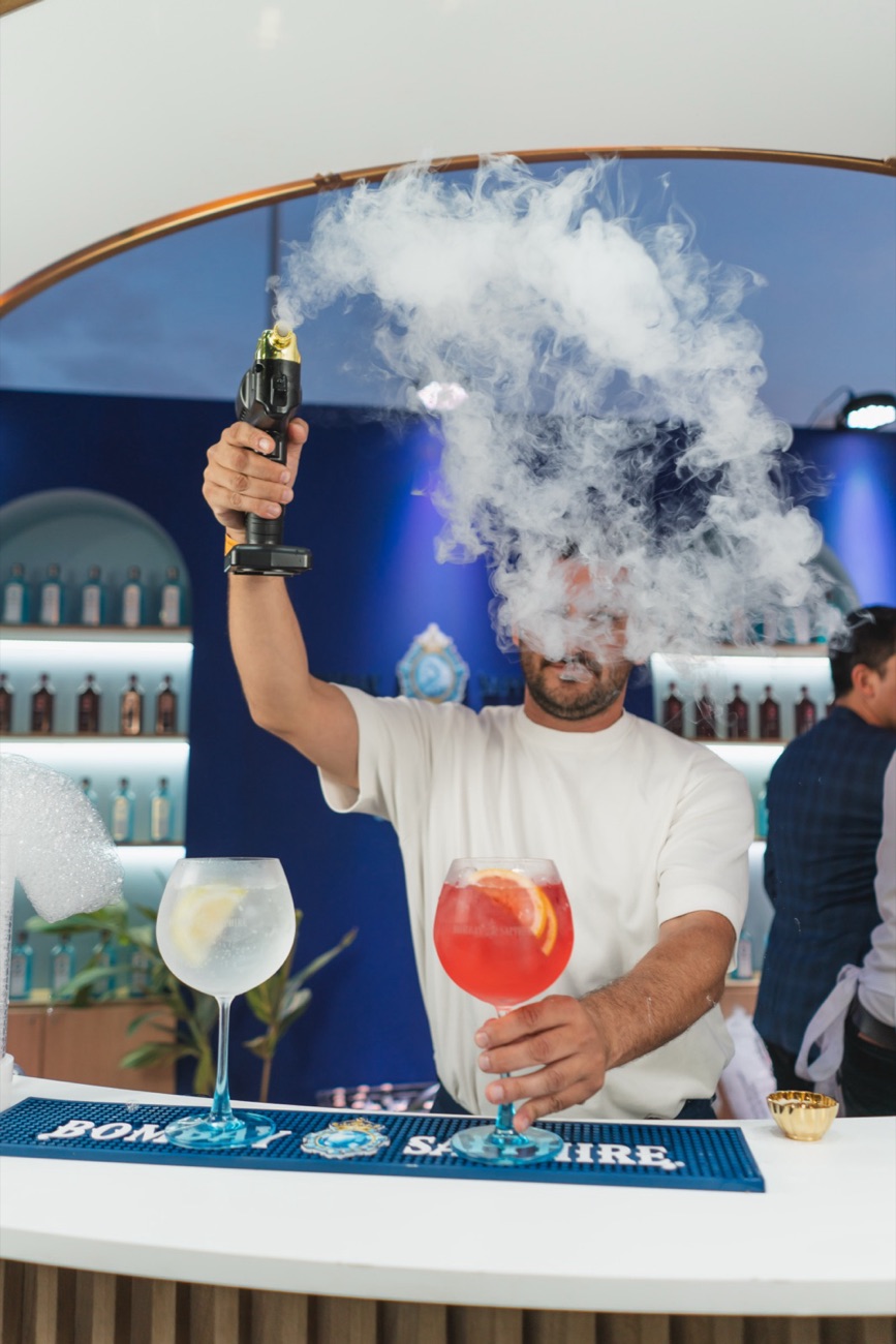 Bombay Sapphire activation at Gin Tonic Festival