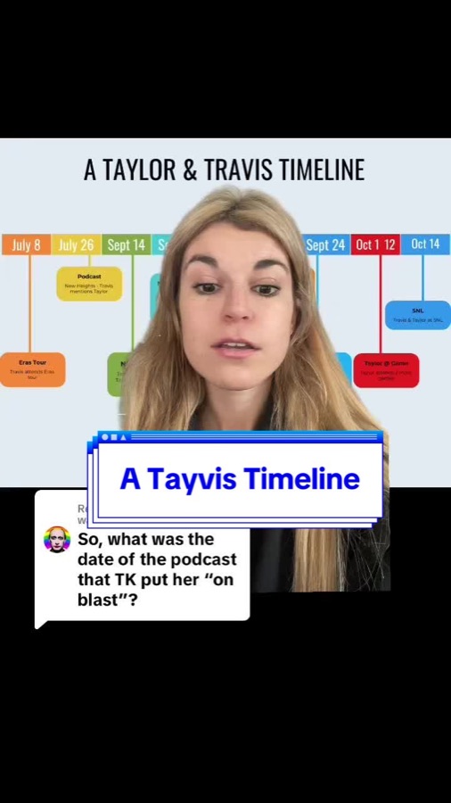 Taylor and Travis timeline